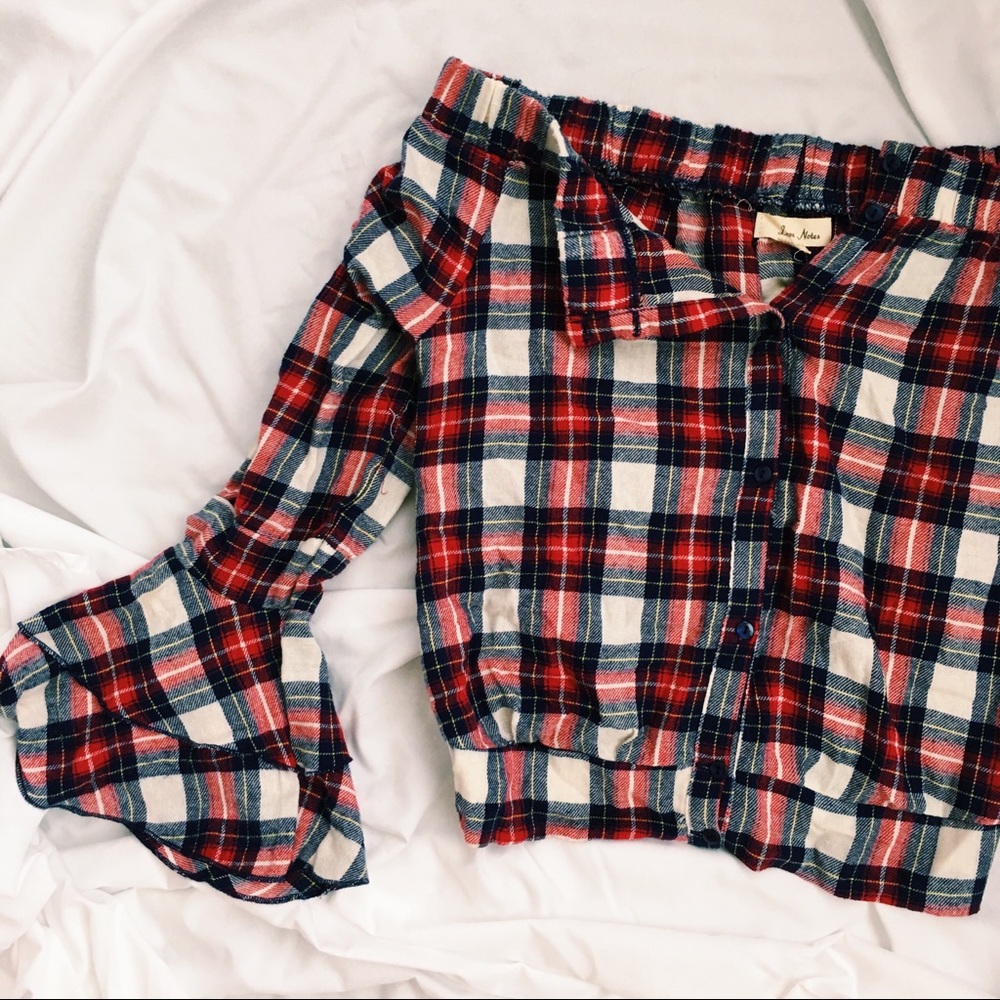 Plaid Crop Top